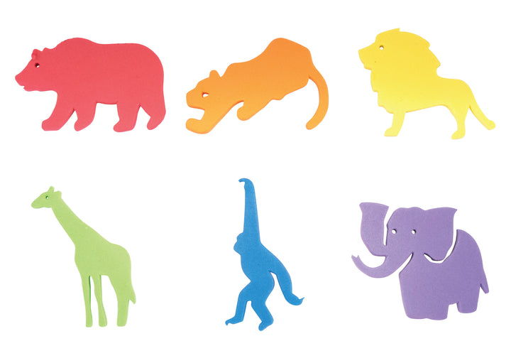 GIANT ANIMAL STAMPS 3"