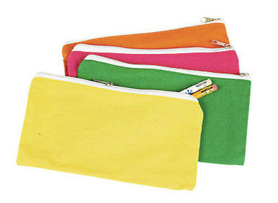 PENCIL CASE: CANVAS NEON