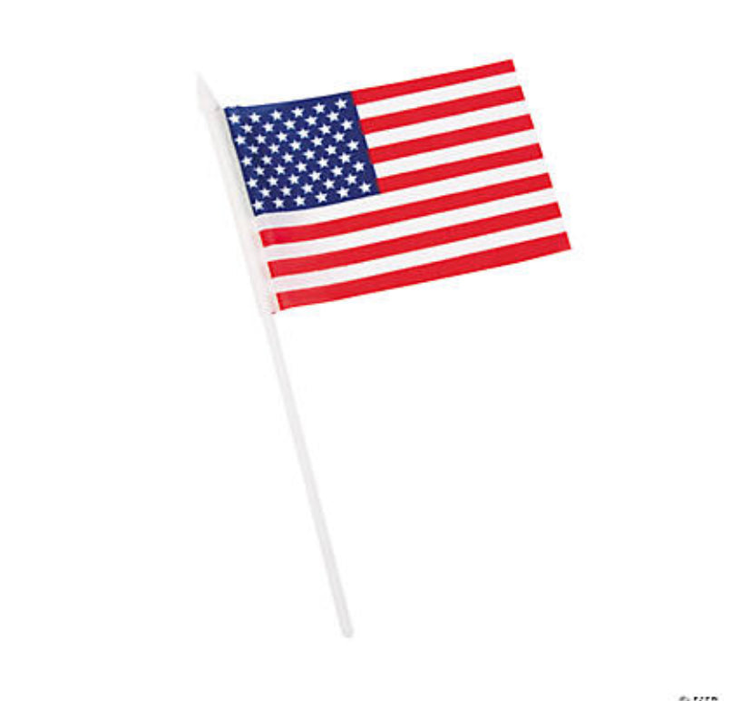 AMERICAN FLAG 4"x6"