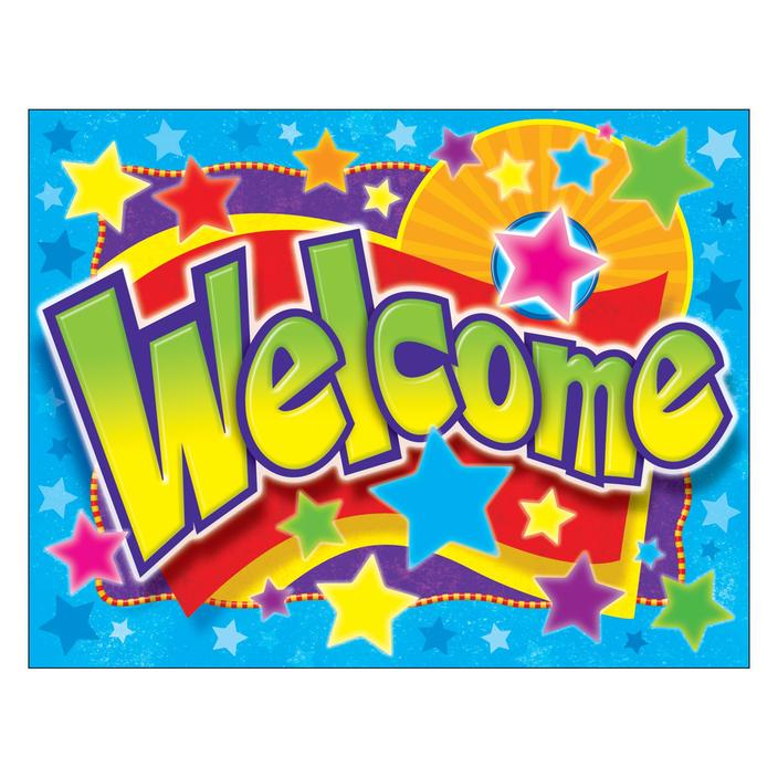CHART WELCOME STARS 17"X22"