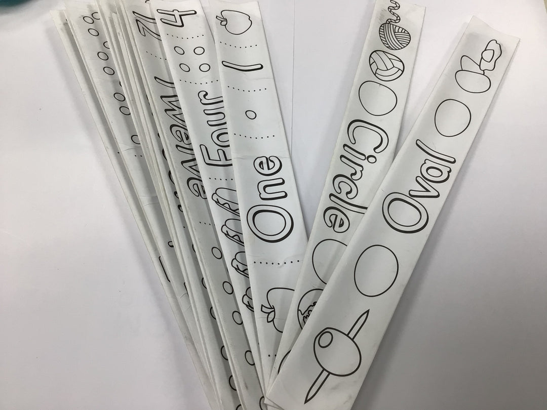 SLAP BRACELET - C Y O NUMBERS &amp; SHAPES