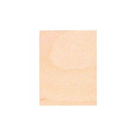 WOOD RECTANGLE PLAQUE:  8" x 12"