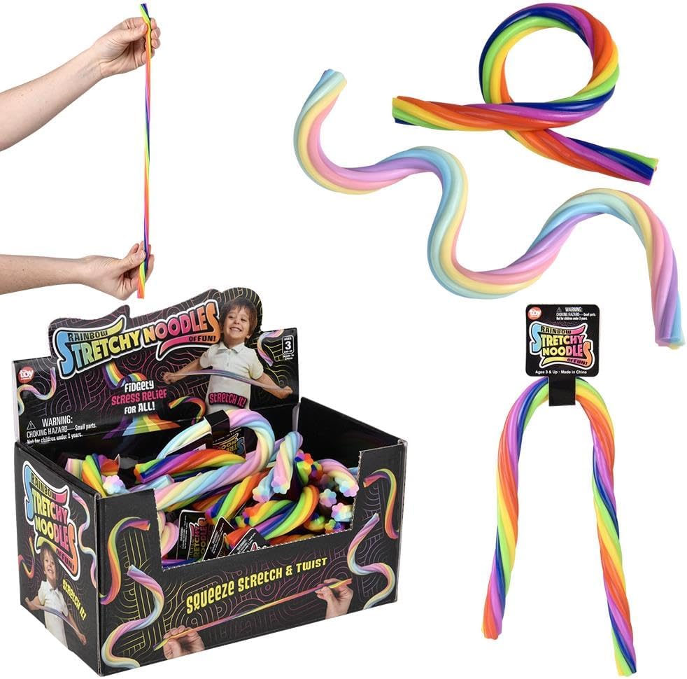 RAINBOW STRETCHY NOODLE