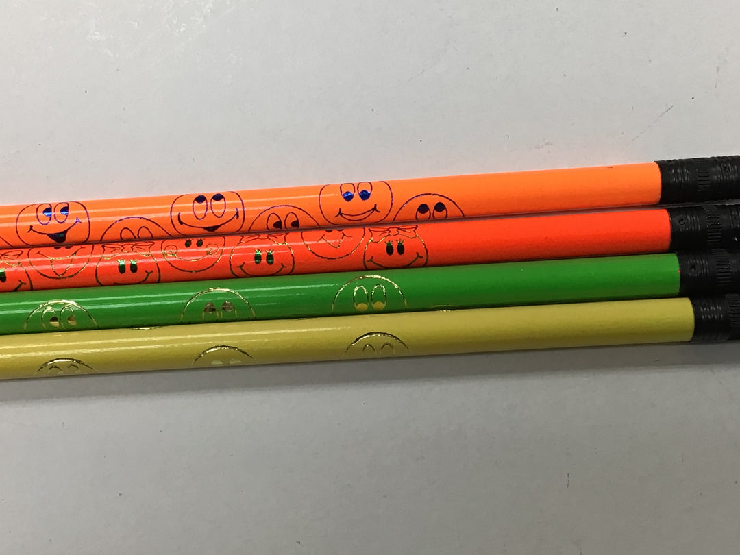 PENCIL: SMILEY  FACE