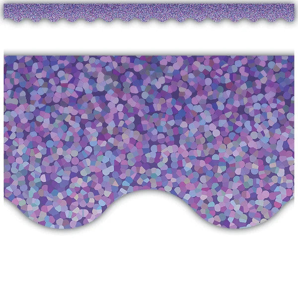 Sparkle Scalloped Border  2.25"x35&
