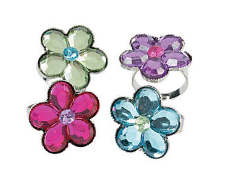 FLOWER JEWEL RING