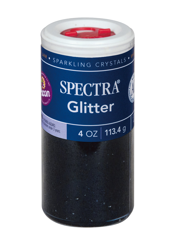 GLITTER 4oz BLACK