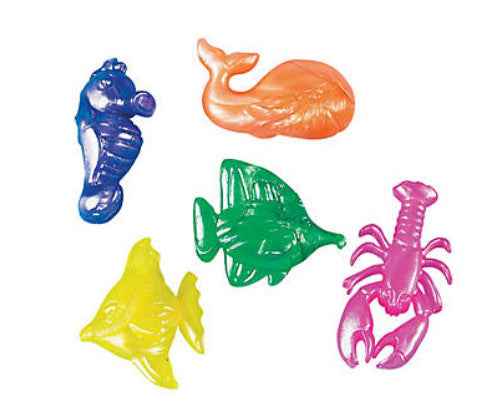 PEARLIZED SEA CREATURES 24 PACK