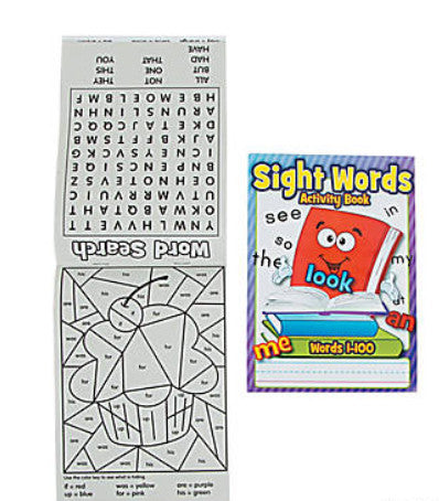 SIGHT WORD ACTIVITY BOOK