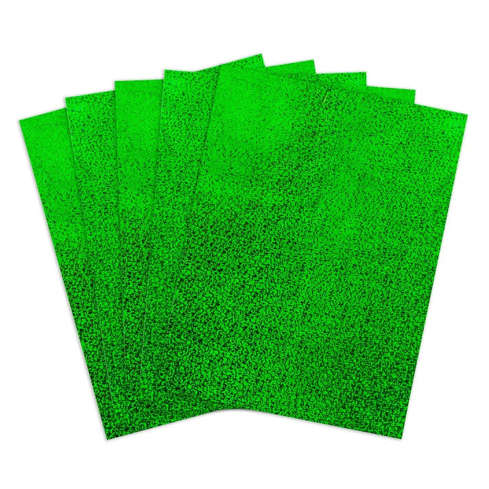 Holographic Sparkle Self Adhesive Paper 8.5"x11" 5 Pack