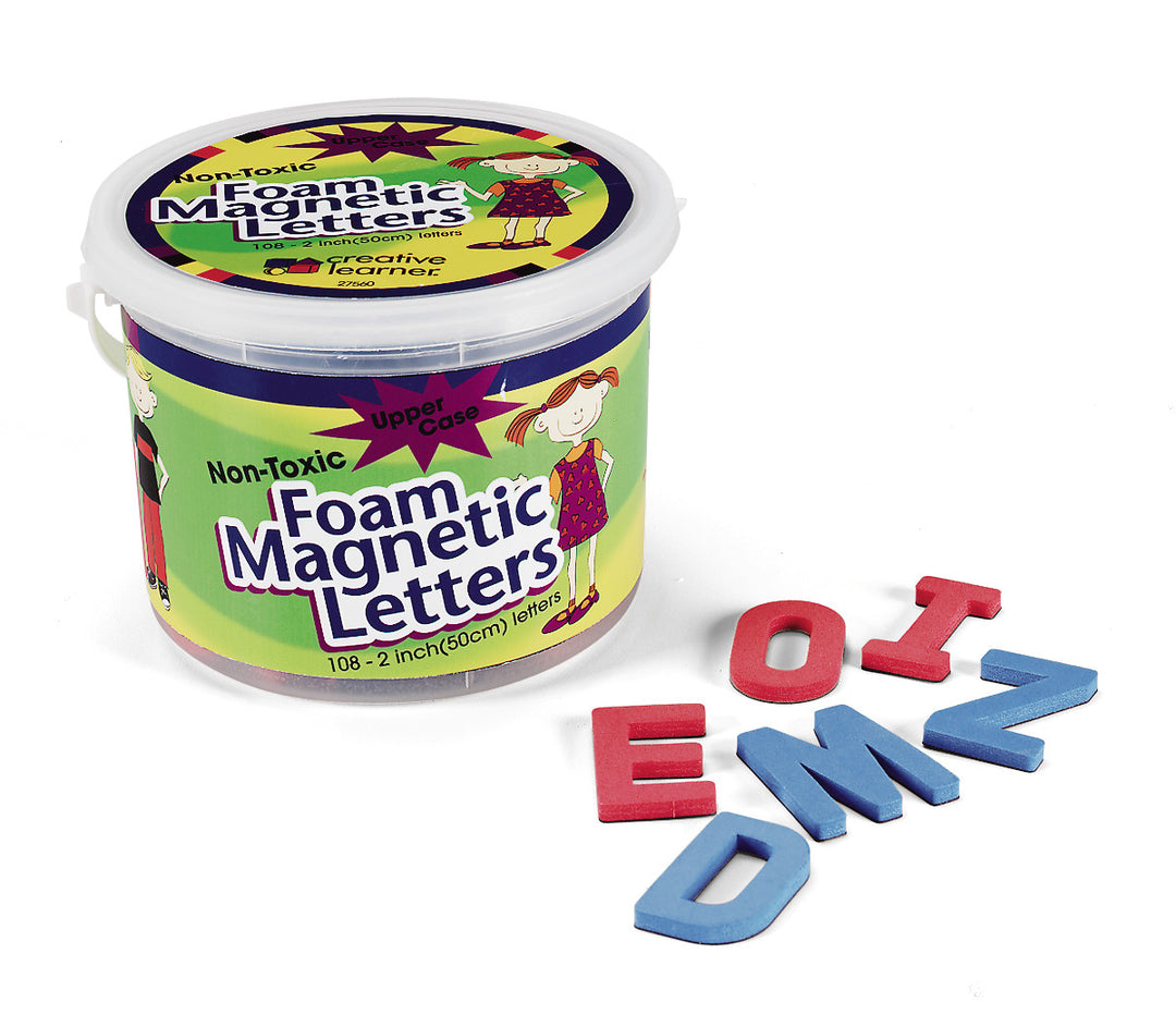MAGNETIC  FOAM 2"  UPPERCASE LETTERS