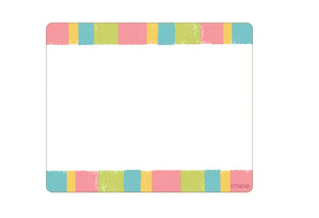 NAME TAG:  CHEERFUL STRIPES 36 PACK - Creative Kids
