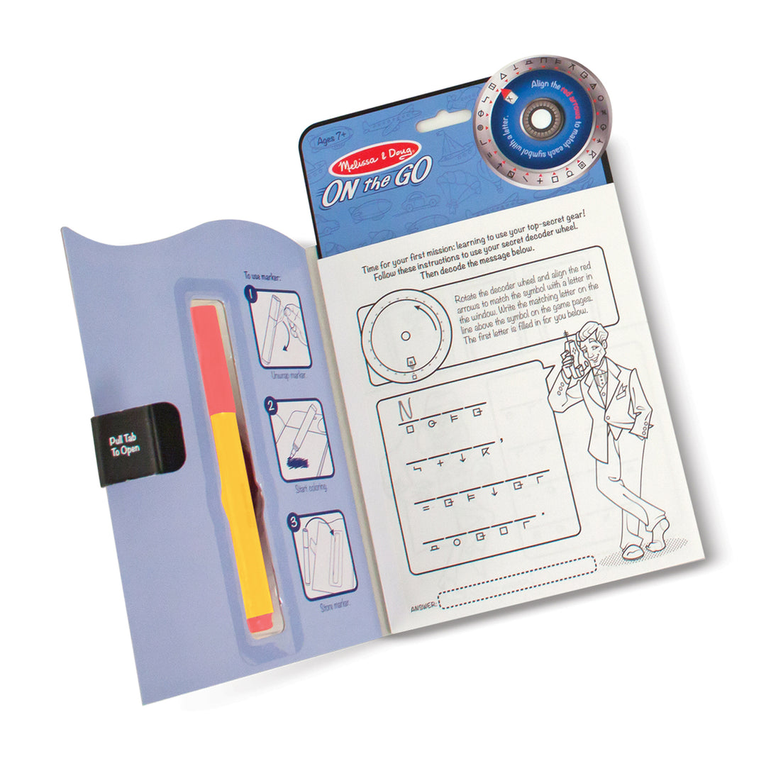 ON THE GO: SECRET DECODER