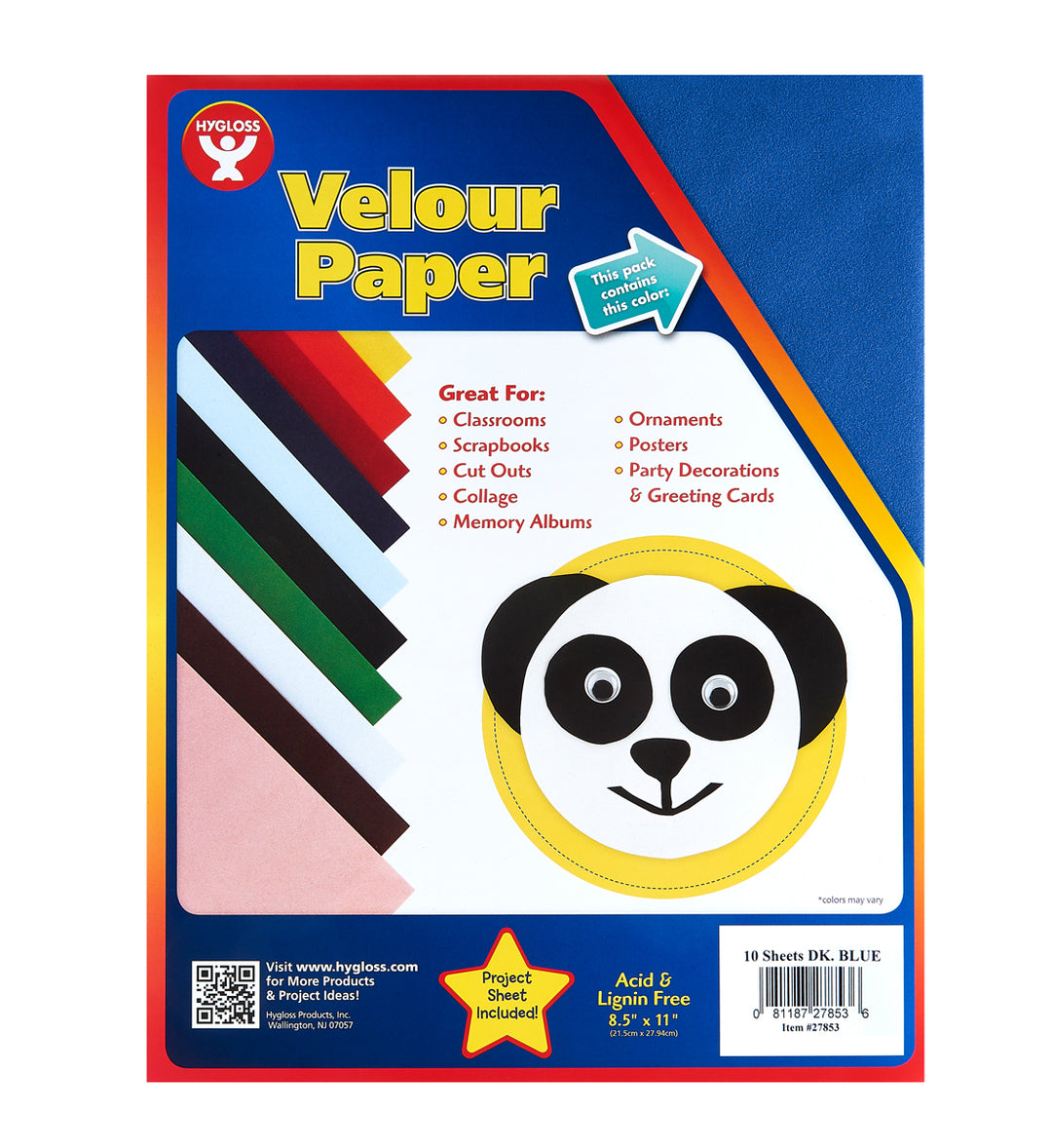 Velour Paper 8.5"x11"