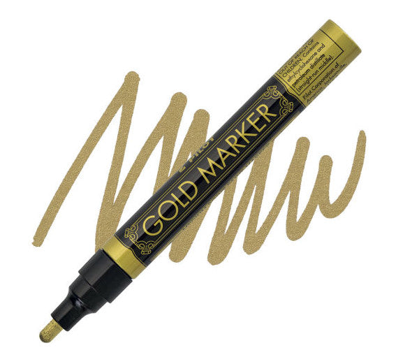 METALLIC PAINT MARKER: PILOT MEDIUM GOLD