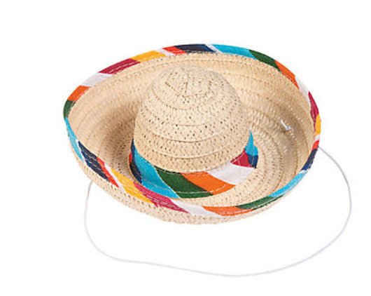 MINI SOMBRERO HAT WITH STRING