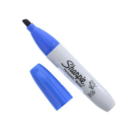 MARKER SHARPIE CHISEL POINT BLUE