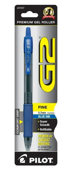PEN: PILOT G-2 .07 BLUE