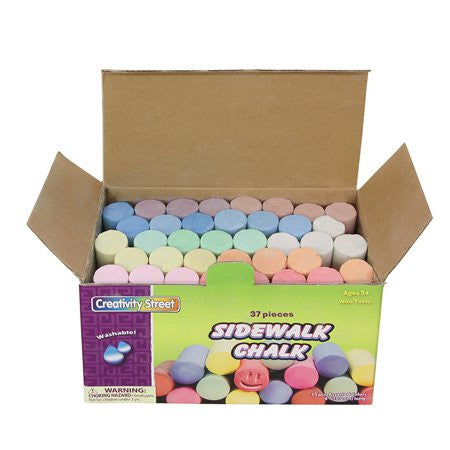 SIDEWALK CHALK: PRIMARY COLORS 36 PACK