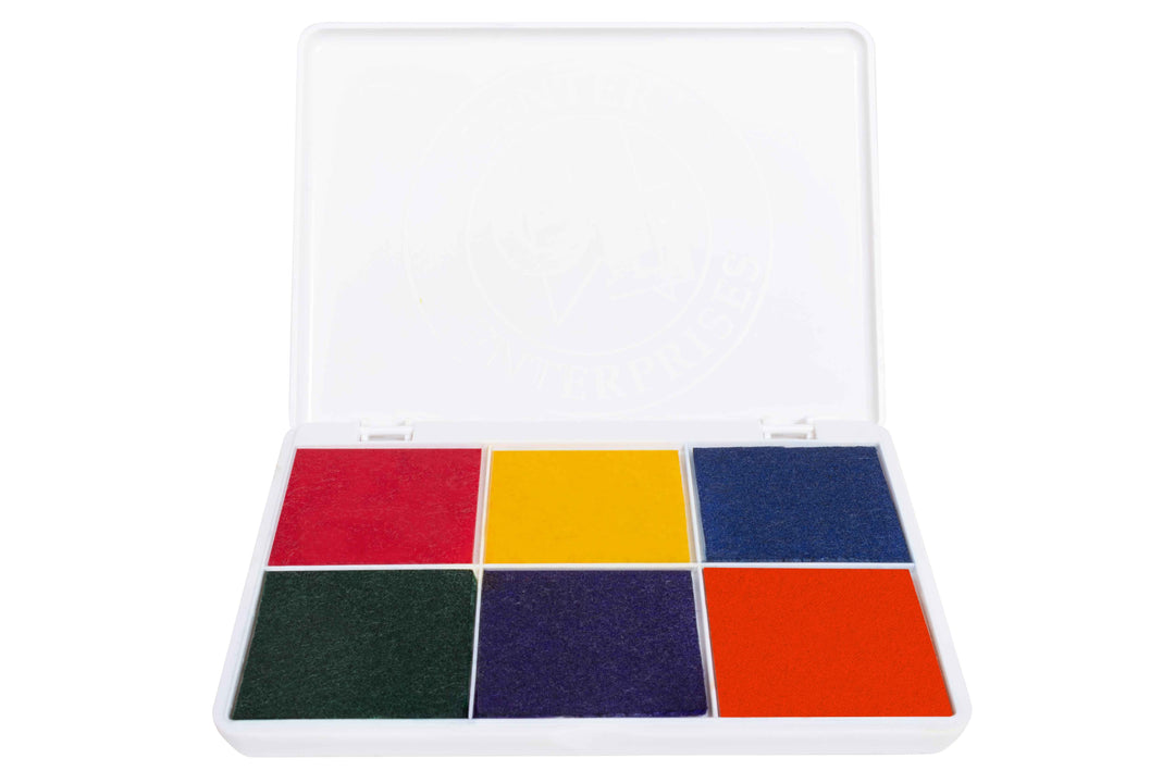 STAMP PAD: WASHABLE 6 COLOR