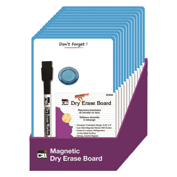 MAGNETIC DRY ERASE BOARD SET 6.25"X9"