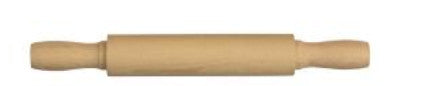 WOOD ROLLING PIN  7"