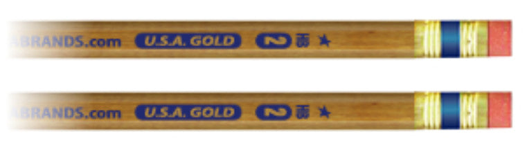 PENCIL USA GOLD SHARPENED