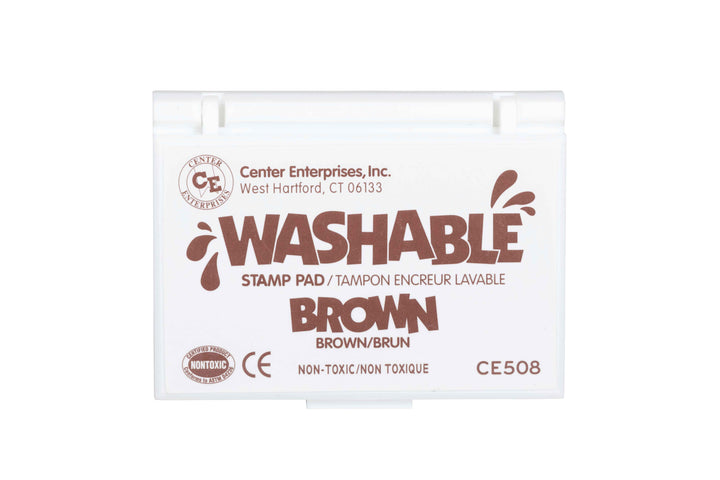STAMP PAD: WASHABLE BROWN