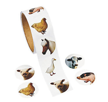 STICKERS: FARM ANIMALS