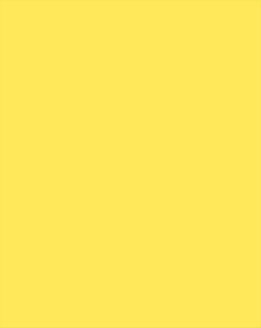 PLASTIC POSTER: YELLOW