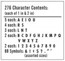 REPOSITIONABLE LETTERS, NUMBERS &amp; SYMBOLS 1"&amp;2" - 276 PACK