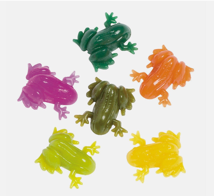 REALISTIC STICKY  FROG 48 PACK