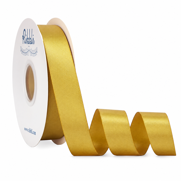 Satin Ribbon 1"x 10 Yards – Gold