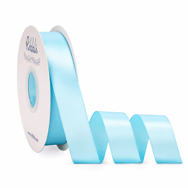 Satin Ribbon 1"x 10 Yards – Light Blue