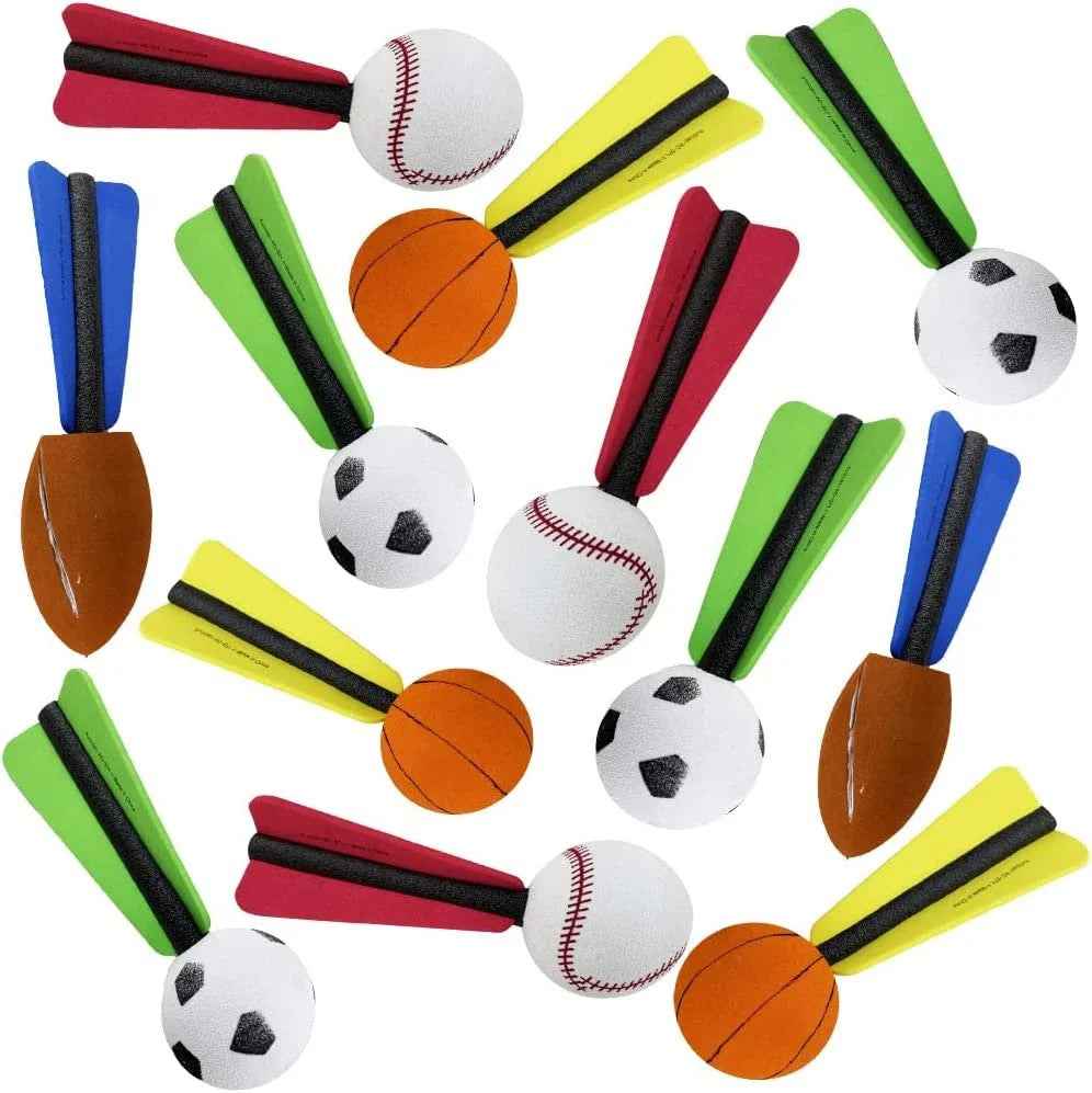 6" JET SPORTS BALLS - 12 PACK