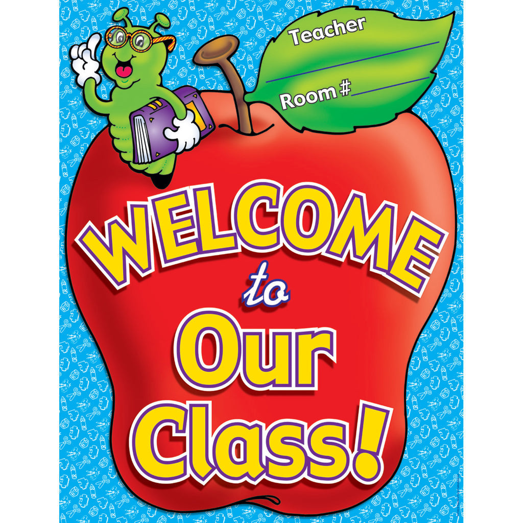 CHARTLET: WELCOME - APPLE 17"X22"