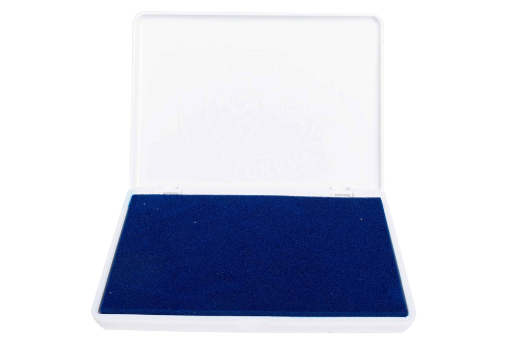 JUMBO STAMP PAD:  WASHABLE BLUE