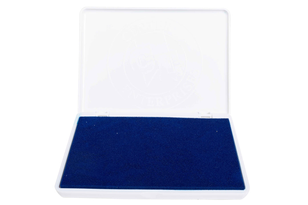 JUMBO STAMP PAD:  WASHABLE BLUE