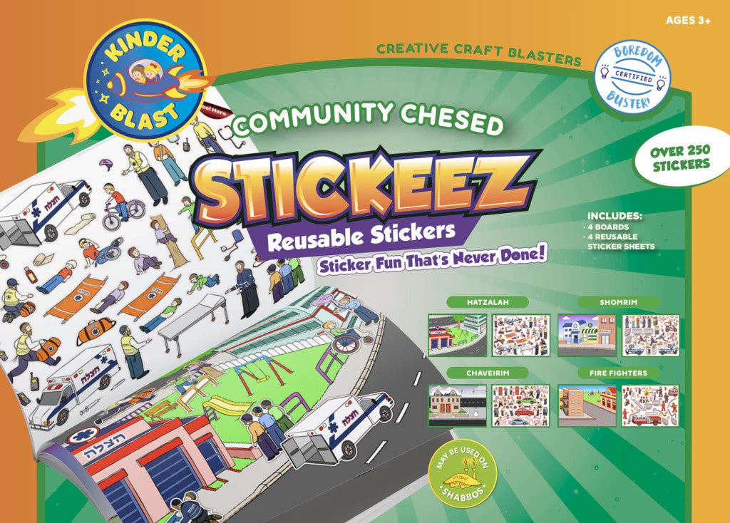 STICKERS REUSABLE: COMMUNITY
