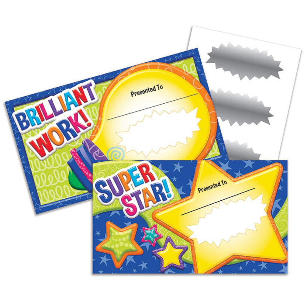 SCRATCH REWARD CARD -  SUPER STAR