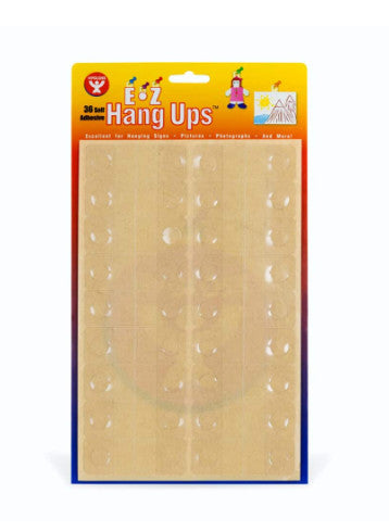 HANG TABS: CIRCLE HOLE - 36 PACK