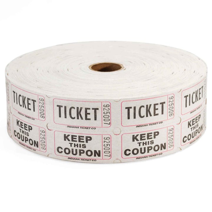 Raffle Tickets Double 2000 Pack