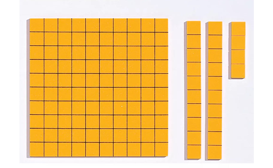 BASE TEN SET: FOAM MAGNETIC