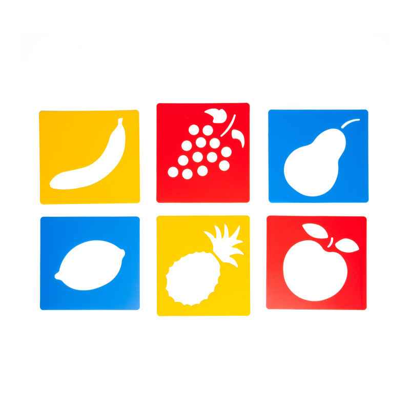 Fruit Stencils 6 Pack