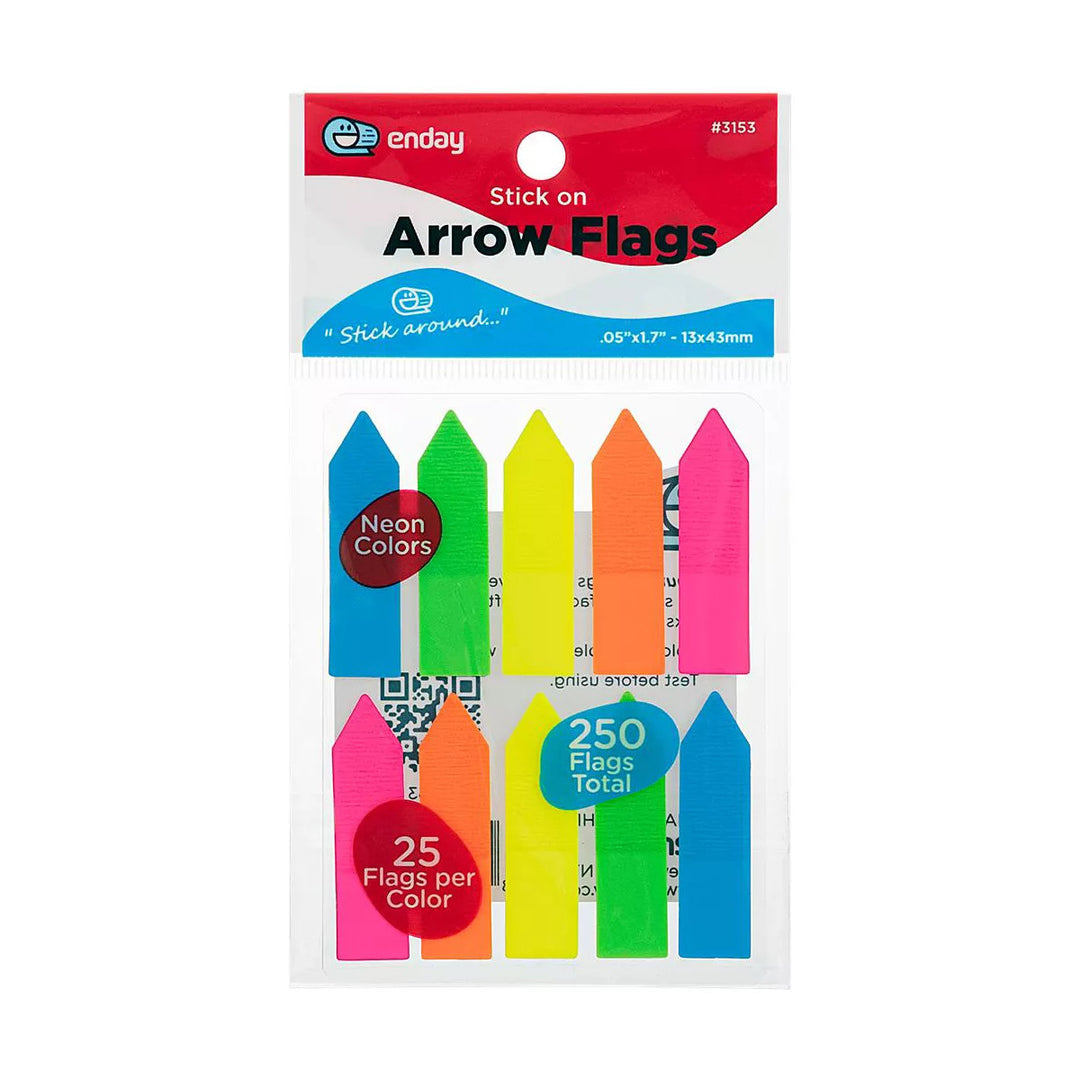 ARROW FLAGS - NEON COLORS 250 PACK