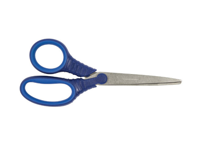 SchoolWorks Softgrip Pointed-Tip 7" Student Scissors