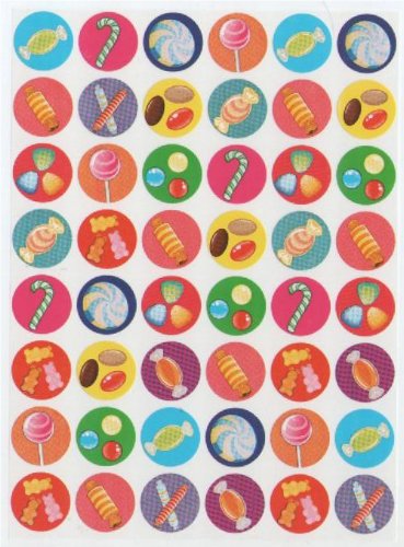 STICKERS: CANDY 10 SHEETS
