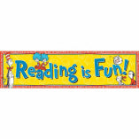 BANNER: CAT IN THE HAT READNG IS FUN