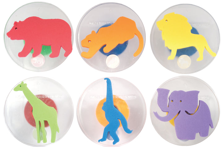 GIANT ANIMAL STAMPS 3"