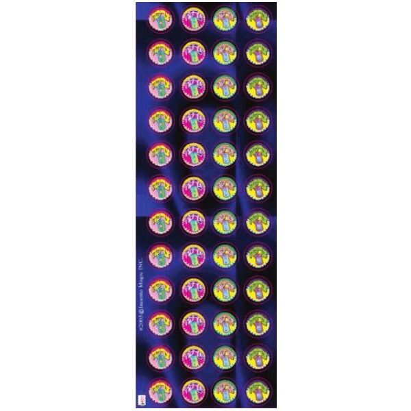 STICKERS:  DOTS, TZEDAKAH - 6 SHEETS